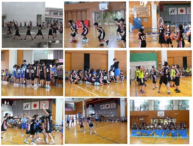 成田市立遠山小学校成田市小学校間交流ミニバスケットボール大会