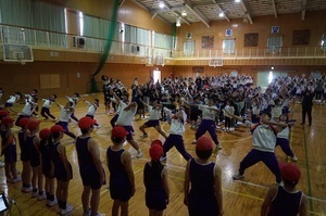 壮行会小学校