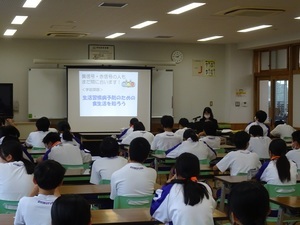 7年生食に関する授業
