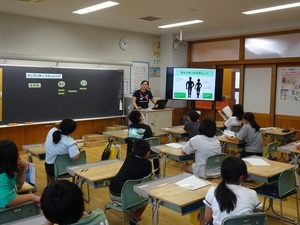 4年生性に関する授業