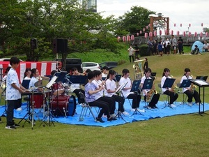納涼祭吹奏楽部２