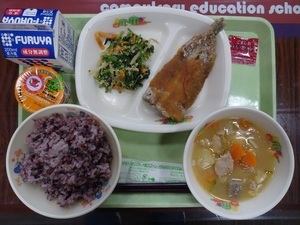 成田の給食献立