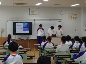 職場体験学習報告会