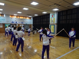剣道仮入部6年生