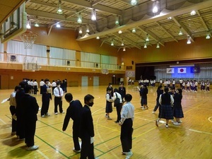 78年合同予餞会練習