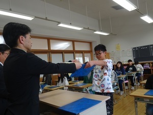 修了書書の授与