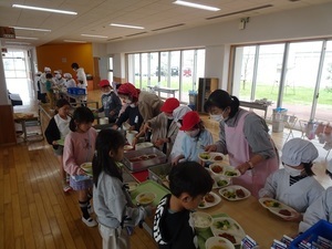 1年生給食