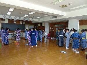 浴衣着付け教室