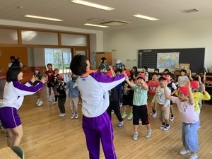 応援練習始まる
