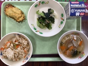 給食スィートポテト