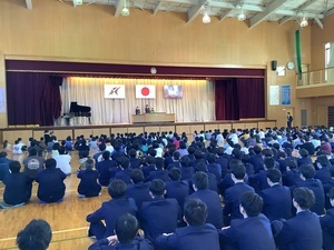 ２学期終業式２